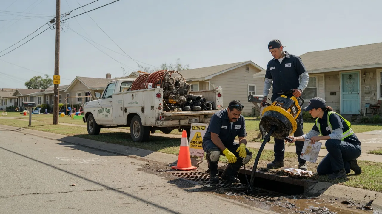 Drain Cleaning in Woodlake, TX near me